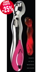 Luminous G-spot vibrator - hehkuva g-pistesauva, 10/3,5