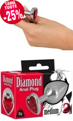 Diamond Anal Plug, medium