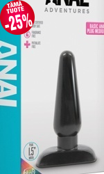 Anal Adventures - Basic Anal Plug, medium