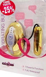 Vibrating Bullet Luxus Gold