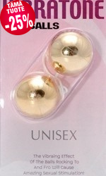 Vibratone Gold Duo Balls - geishakuulat