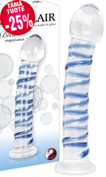Arts Clair Bleu Glass Dildo
