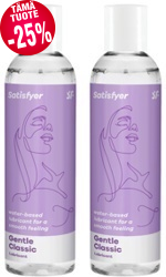 Satisfyer Gentle Classic -liukuvoide, 150 ml