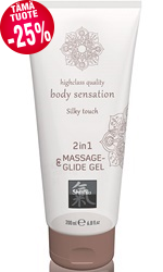 2-in-1 Massage & Glide Gel, natural