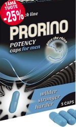 Prorino Potency -kapselit miehelle