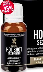 Hot Shot Sex Booster, 3 x 20 ml