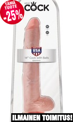 King Cock with Balls 14”, 35/6