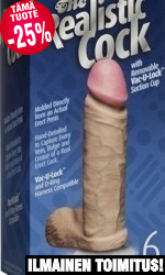 Realistic cock 6" (15 cm)