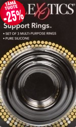 Silicone Support Rings, mustat