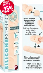 Vibrating Silicone Extension