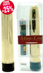 Slim-Line Vibrator Gold, 17/3