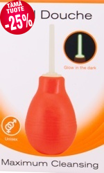 Unisex Anal Douche with Glow in the Dark Tip
