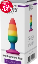 Rainbow Anal Plug, medium