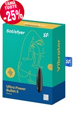 Satisfyer Ultra Power Bullet 5, musta