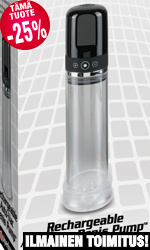Rechargeable Auto-Vac Penis Pump - ladattava automaattinen penispumppu