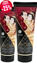 Kissable Massage Cream, Strawberry Wine, 200 ml