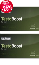 Coolmann Testoboost, 40 tablettia