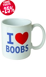 I Love Boobs -muki