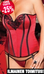 Shirley of Hollywood - Red Corset